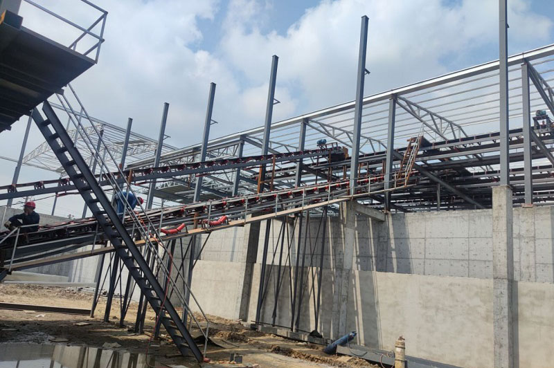 多臺(tái)高精度電子皮帶秤在新型建材行業(yè)調(diào)試完成，適應(yīng)能力更強(qiáng)！